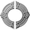 imageEkena Millwork CM09BN2 9quotOD x 4 18quotID x 58quotP Benson Ceiling Medallion Fits Canopies up to 418quot 2 PieceSplit