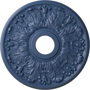image16 12quotOD x 3 58quotID x 1 18quotP Apollo Ceiling Medallion Fits Canopies up to 5 58quotHandPainted Americana