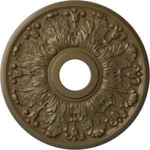 image16 12quotOD x 3 58quotID x 1 18quotP Apollo Ceiling Medallion Fits Canopies up to 5 58quotHandPainted Mississippi Mud