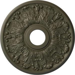 image16 12quotOD x 3 58quotID x 1 18quotP Apollo Ceiling Medallion Fits Canopies up to 5 58quotHandPainted Witch Hazel