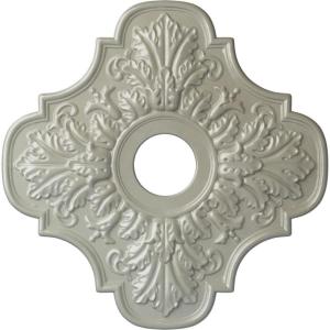 image17 34quotOD x 3 34quotID x 1quotP Peralta Ceiling Medallion Fits Canopies up to 4 58quotFlash Copper Metallic Series