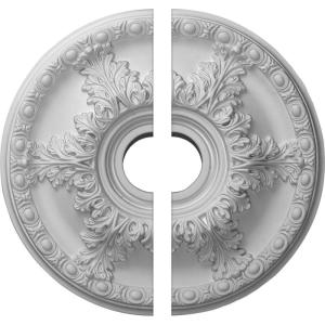imageEkena Millwork CM18GA2 18quotOD x 3 12quotID x 2 12quotP Granada Ceiling Medallion Fits Canopies up to 658quot 2 PieceSplit