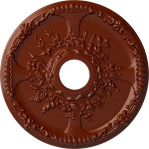 imageEkena Millwork CM18SE 18Inch OD x 3 12Inch ID x 1 38Inch P Antioch Ceiling MedallionFirebrick Flat Finish