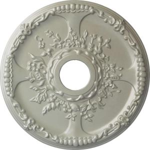 imageEkena Millwork CM18SE 18Inch OD x 3 12Inch ID x 1 38Inch P Antioch Ceiling MedallionFlash Copper Metallic Series