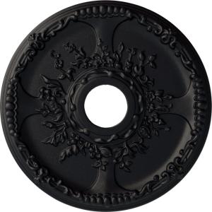 imageEkena Millwork CM18SE 18Inch OD x 3 12Inch ID x 1 38Inch P Antioch Ceiling MedallionSteel Gray Metallic Series