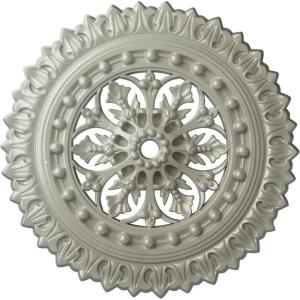 imageEkena Millwork CM18SK 18 12Inch OD x 1 18Inch ID x 1 12Inch Sellek Ceiling MedallionFlash Copper Metallic Series