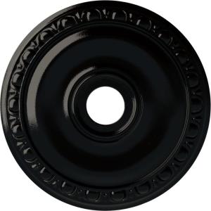 imageEkena Millwork CM20JA 20Inch OD x 3 58Inch ID x 1Inch P Jackson Ceiling MedallionBlack Pearl Metallic Series
