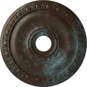 imageEkena Millwork CM20JA 20Inch OD x 3 58Inch ID x 1Inch P Jackson Ceiling MedallionBronze Blue Patina Metallic Series