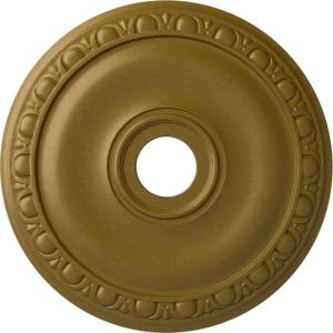 imageEkena Millwork CM20JA 20Inch OD x 3 58Inch ID x 1Inch P Jackson Ceiling MedallionGold Rush Metallic Series