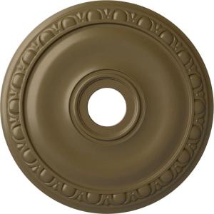 imageEkena Millwork CM20JA 20Inch OD x 3 58Inch ID x 1Inch P Jackson Ceiling MedallionMississippi Mud Flat Finish