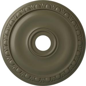 imageEkena Millwork CM20JA 20Inch OD x 3 58Inch ID x 1Inch P Jackson Ceiling MedallionPainted Turtle Flat Finish