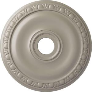 imageEkena Millwork CM20JA 20Inch OD x 3 58Inch ID x 1Inch P Jackson Ceiling MedallionPearl White Metallic Series