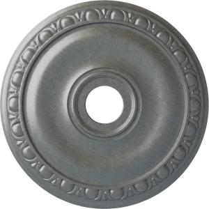 imageEkena Millwork CM20JA 20Inch OD x 3 58Inch ID x 1Inch P Jackson Ceiling MedallionPlatinum Metallic Series