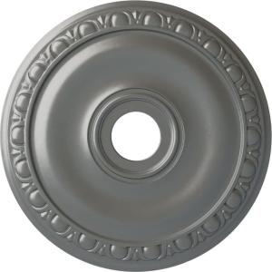 imageEkena Millwork CM20JA 20Inch OD x 3 58Inch ID x 1Inch P Jackson Ceiling MedallionSilver Metallic Series