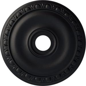 imageEkena Millwork CM20JA 20Inch OD x 3 58Inch ID x 1Inch P Jackson Ceiling MedallionSteel Gray Metallic Series