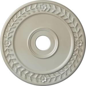 imageEkena Millwork CM21WR Wreath Ceiling Medallion 21 18quotOD x 3 58quotID x 78quotP Fits Canopies up to 6quot Factory PrimedFlash Blue Metallic Series