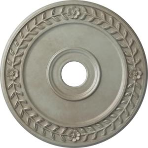 imageEkena Millwork CM21WR Wreath Ceiling Medallion 21 18quotOD x 3 58quotID x 78quotP Fits Canopies up to 6quot Factory PrimedFlash Gold Metallic Series