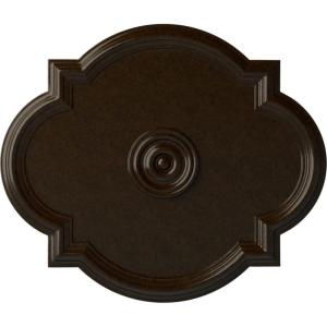 imageEkena Millwork CM24WA Waltz Ceiling Medallion 24quotW x 20 12quotH x 1 18quotP Fits Canopies up to 5 14quot Factory PrimedBronze Metallic Series