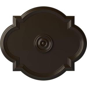 imageEkena Millwork CM24WA Waltz Ceiling Medallion 24quotW x 20 12quotH x 1 18quotP Fits Canopies up to 5 14quot Factory PrimedStone Hearth Flat Finish