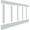 imageEkena Millwork WPKP32X03CS Classic Shaker 8 Length PVC Wainscoting Kit Heights up to 32quot 12quot  15quot Adjustable Wall Panels WhiteHeights up to 32
