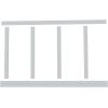 imageEkena Millwork WPKP32X03CS Classic Shaker 8 Length PVC Wainscoting Kit Heights up to 32quot 12quot  15quot Adjustable Wall Panels WhiteHeights up to 56 20 Adjustable Wall Panels