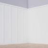 imageEkena Millwork WPKP104X04CS Classic Shaker 8 Length PVC Wainscoting Kit Heights up to 104quot 20quot Adjustable Wall Panels White