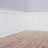 imageEkena Millwork WPKP32X02DS Deluxe Shaker 8 Length PVC Wainscoting Kit Heights up to 32quot 20quot Adjustable Wall Panels White