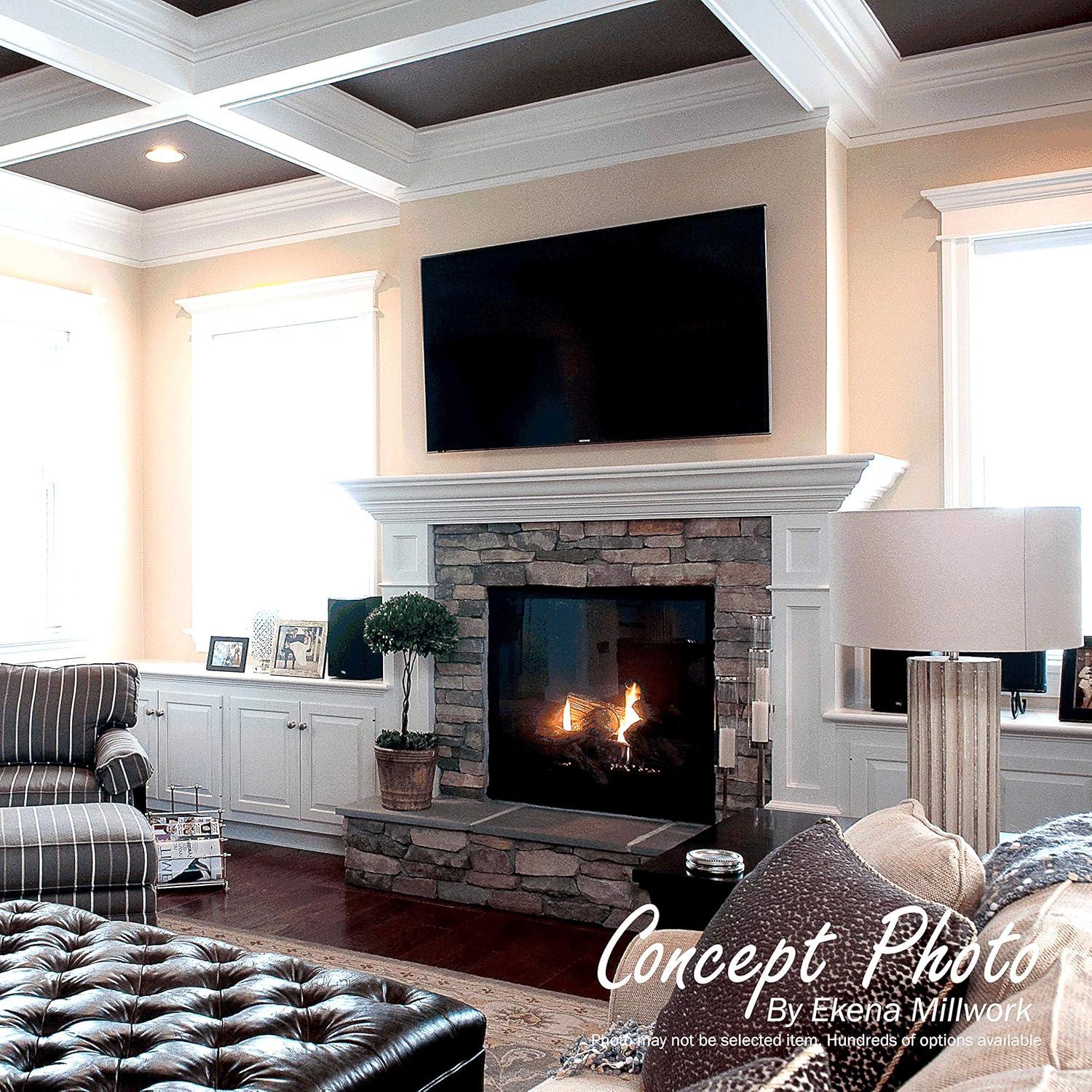 imageEndurathane Sequential Crown Moulding 3 12quotH x 1 78quotP x 4quotF x 94 12quotL Factory Primed 8Pack8Pack