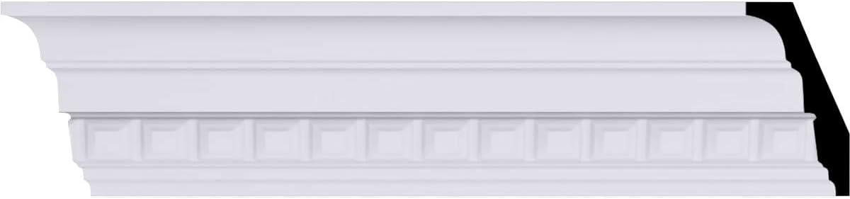 imageEndurathane Sequential Crown Moulding 3 12quotH x 1 78quotP x 4quotF x 94 12quotL Factory Primed 8Pack8Pack