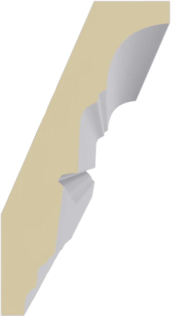 imageEndurathane Sequential Crown Moulding 3 12quotH x 1 78quotP x 4quotF x 94 12quotL Factory Primed 8Pack8Pack