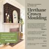 imageEndurathane Sequential Crown Moulding 3 12quotH x 1 78quotP x 4quotF x 94 12quotL Factory Primed 8Pack8Pack