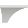 imageEndurathane Traditional Cove Crown Moulding 2 38quotH x 2 58quotP x 3 58quotF x 94 12quotL Factory Primed 2PackOutside Corner