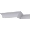 imageEndurathane Traditional Cove Crown Moulding 2 38quotH x 2 58quotP x 3 58quotF x 94 12quotL Factory Primed 2Pack12 Pack of Moulding