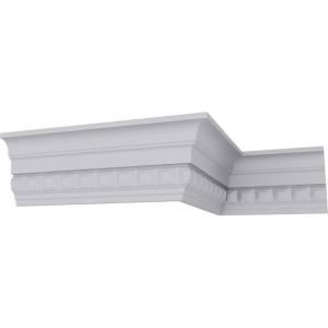 imageEndurathane Sequential Crown Moulding 3 12quotH x 1 78quotP x 4quotF x 94 12quotL Factory Primed 2Pack12Pack