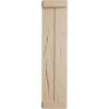 imageEkena Millwork 11W x 58H Rustic Two Board Joined BoardnBatten Rough Cedar Faux Wood Shutters wEnd Batten Per Pair Primed TanHand Hewn