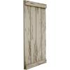 imageEkena Millwork 11W x 58H Rustic Two Board Joined BoardnBatten Rough Cedar Faux Wood Shutters wEnd Batten Per Pair Primed TanPecky Cypress