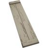 imageEkena Millwork 11W x 58H Rustic Two Board Joined BoardnBatten Rough Cedar Faux Wood Shutters wEnd Batten Per Pair Primed TanPecky Cypress