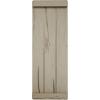 imageEkena Millwork 11W x 58H Rustic Two Board Joined BoardnBatten Rough Cedar Faux Wood Shutters wEnd Batten Per Pair Primed TanRiverwood