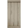 imageEkena Millwork 11W x 58H Rustic Two Board Joined BoardnBatten Rough Cedar Faux Wood Shutters wEnd Batten Per Pair Primed TanRiverwood