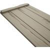 imageEkena Millwork 11W x 58H Rustic Two Board Joined BoardnBatten Rough Cedar Faux Wood Shutters wEnd Batten Per Pair Primed TanRiverwood
