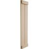 imageEkena Millwork 11W x 58H Rustic Two Board Joined BoardnBatten Rough Cedar Faux Wood Shutters wEnd Batten Per Pair Primed TanRough Cedar
