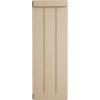 imageEkena Millwork 11W x 58H Rustic Two Board Joined BoardnBatten Rough Cedar Faux Wood Shutters wEnd Batten Per Pair Primed TanRough Cedar