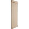 imageEkena Millwork 11W x 58H Rustic Two Board Joined BoardnBatten Rough Cedar Faux Wood Shutters wEnd Batten Per Pair Primed TanRough Cedar
