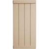 imageEkena Millwork 11W x 58H Rustic Two Board Joined BoardnBatten Rough Cedar Faux Wood Shutters wEnd Batten Per Pair Primed TanRough Cedar