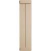 imageEkena Millwork 11W x 58H Rustic Two Board Joined BoardnBatten Rough Cedar Faux Wood Shutters wEnd Batten Per Pair Primed TanRough Sawn