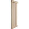 imageEkena Millwork 11W x 58H Rustic Two Board Joined BoardnBatten Rough Cedar Faux Wood Shutters wEnd Batten Per Pair Primed TanRough Sawn