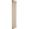 imageEkena Millwork 11W x 58H Rustic Two Board Joined BoardnBatten Rough Cedar Faux Wood Shutters wEnd Batten Per Pair Primed TanRough Sawn