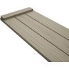 imageEkena Millwork 11W x 58H Rustic Two Board Joined BoardnBatten Rough Cedar Faux Wood Shutters wEnd Batten Per Pair Primed TanSandblasted