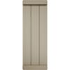 imageEkena Millwork 11W x 58H Rustic Two Board Joined BoardnBatten Rough Cedar Faux Wood Shutters wEnd Batten Per Pair Primed TanSmooth