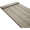 imageEkena Millwork 11W x 62H Rustic Two Board Joined BoardnBatten Rough Cedar Faux Wood Shutters Per Pair Primed TanKnotty Pine
